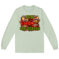 Matcha mardi gras this the season crawfish fleur de lis Long Sleeve Tee - RanaPortraitStore