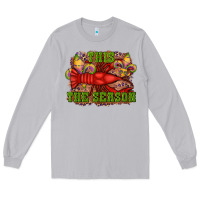 Mardi Gras This The Season Crawfish Fleur De Lis Long Sleeve Tee | Teevron