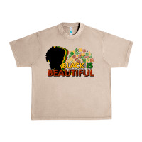 French Oak black is beautiful Urban Heavy Tee - NancyCooperArtShop