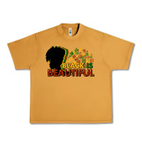 Peanut Butter black is beautiful Urban Heavy Tee - NancyCooperArtShop