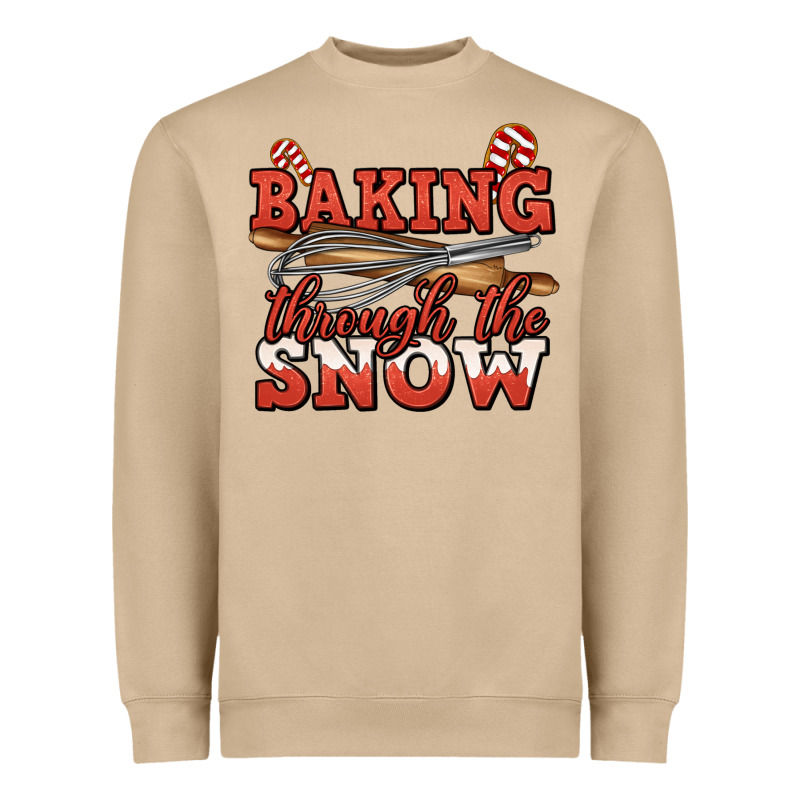 Baking Through The Snow Christmas Heavyweight Sweatshirt by Jasminsmagicworld | Teevron