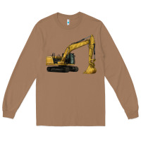 Toasted Coconut Excavator Long Sleeve Tee - LillyAllenDesigns