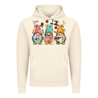 Vintage Artic crafter gnomies Vintage Hoodie - NancyCooperArtShop