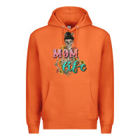 Carrot Mom life with skull Mother's Day Premium Hoodie - CowGirlArtShop
