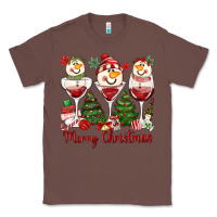 Chestnut merry christmas wine and cocktails Classic Tee - MaliasSmallBusiness