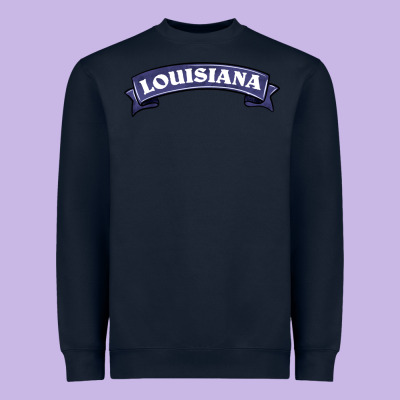 Louisiana Heavyweight Sweatshirt Designed By Barkaloodesign