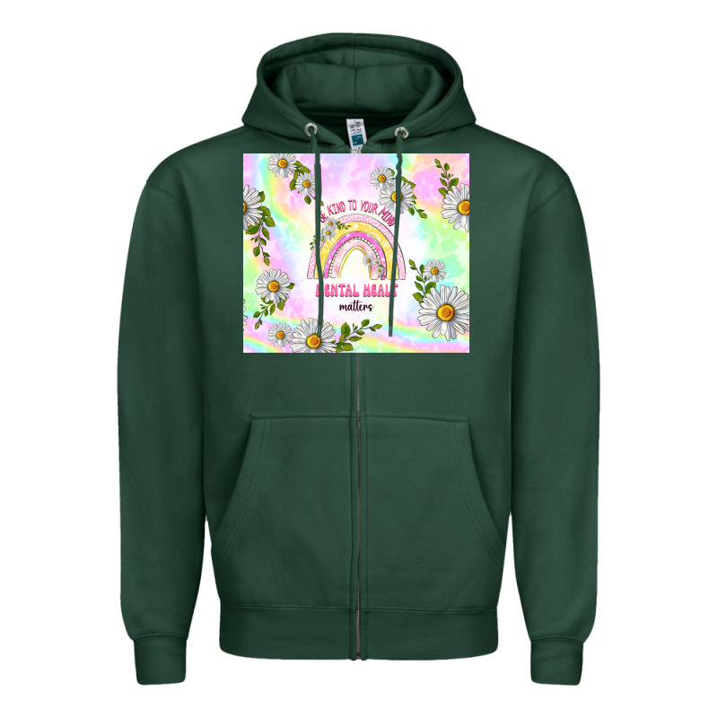 Mental Health Matters Zipper Hoodie by TumblerDesignByShophia | Teevron