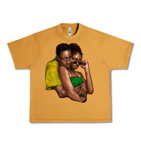 Peanut Butter black couple Urban Heavy Tee - NancyCooperArtShop