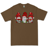Cacao gnome with christmas lights Premium Tee - JahusDesignShop
