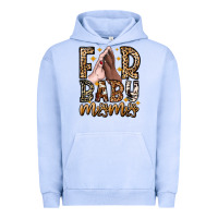 Pigment Grape Ice Fur Baby Mama Dog Urban Hoodie - CowhideDigitalArt