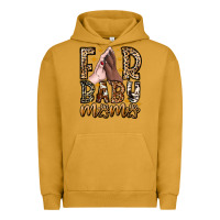 Pigment Peanut Butter Fur Baby Mama Dog Urban Hoodie - CowhideDigitalArt