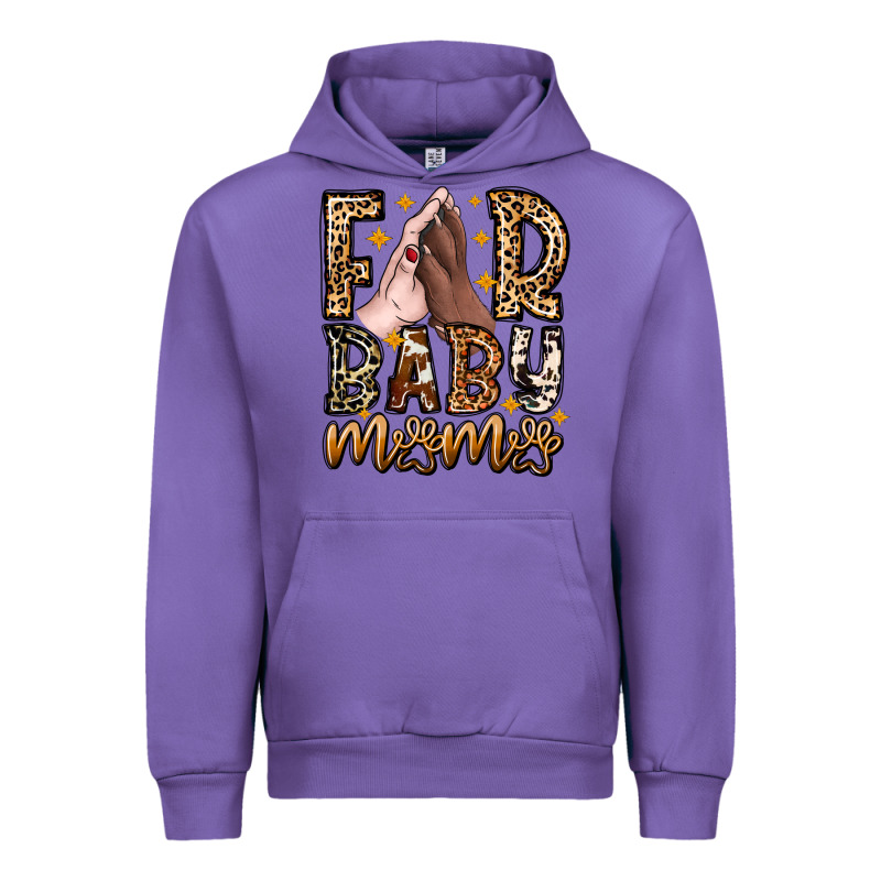 Fur Baby Mama Dog Urban Hoodie by CowhideDigitalArt | Teevron