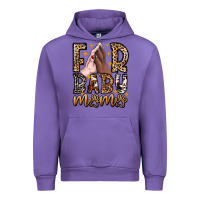 Tulip Fur Baby Mama Dog Urban Hoodie - CowhideDigitalArt