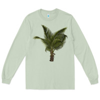 Matcha palm tree Long Sleeve Tee - LillyAllenDesigns