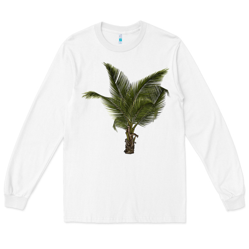 Palm Tree Long Sleeve Tee by LillyAllenDesigns | Teevron