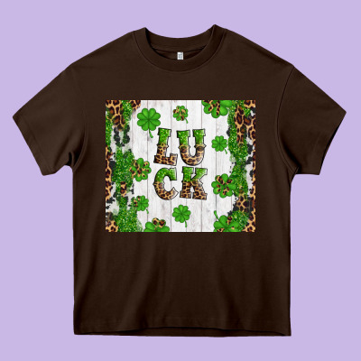 Luck Heavy Core Tee Designed By Artiststas