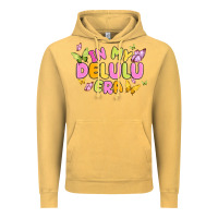 Vintage Mustard in my delulu era Vintage Hoodie - MaliasSmallBusiness