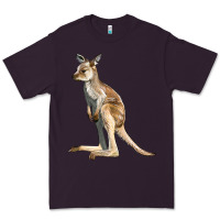 Plum baby kangaroo Premium Tee - LillyAllenDesigns