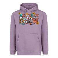 Lavender med tech crew Heavyweight Hoodie - OliviaCreatesArt