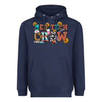 Navy med tech crew Heavyweight Hoodie - OliviaCreatesArt