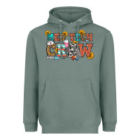 Sage med tech crew Heavyweight Hoodie - OliviaCreatesArt