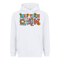 White med tech crew Heavyweight Hoodie - OliviaCreatesArt