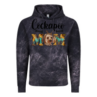 Cloud Black cockapoo mom western Vintage Hoodie - RanaPortraitStore