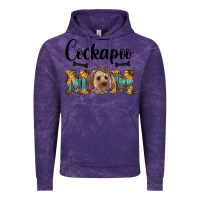 Cloud Purple cockapoo mom western Vintage Hoodie - RanaPortraitStore