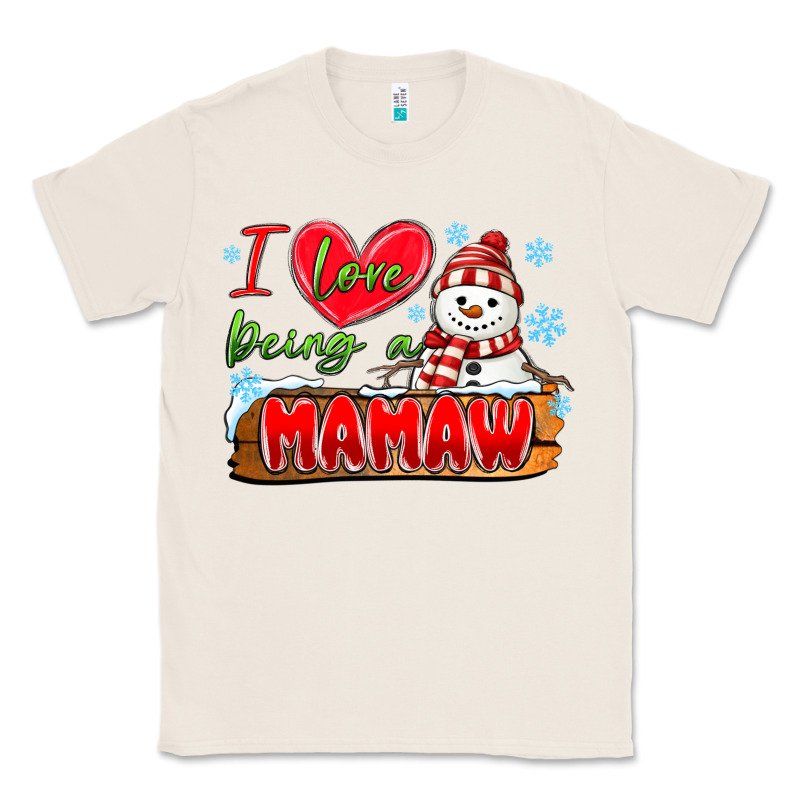 I Love Being A Mamaw Classic Tee by MaliasSmallBusiness | Teevron