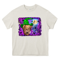 Cream highland cow halloween Heavy Core Tee - JahusDesignShop