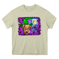 Mossy highland cow halloween Heavy Core Tee - JahusDesignShop