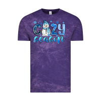 Cloud Purple cozy season Vintage Tee - MaliasSmallBusiness