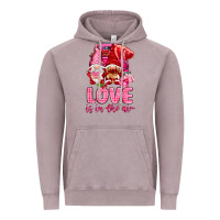 Vintage Zinc love is in the air with gnomies Vintage Hoodie - NancyCooperArtShop