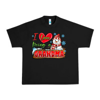 Black i love being a grandma Urban Heavy Tee - MaliasSmallBusiness