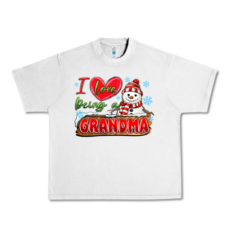 I Love Being A Grandma Urban Heavy Tee by MaliasSmallBusiness | Teevron