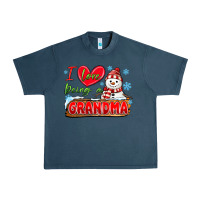Midnight Navy i love being a grandma Urban Heavy Tee - MaliasSmallBusiness