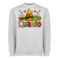 Heather Grey Cuanto my fourth mexican birthday Heavyweight Sweatshirt - Jasminsmagicworld