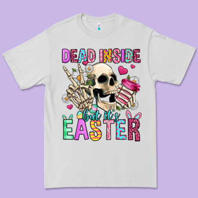 Dead Inside But It's Easter Premium Tee Designed By Jasminsmagicworld