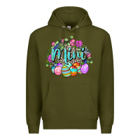 Army Green Easter Mini Happy Easter Day Premium Hoodie - CowGirlArtShop