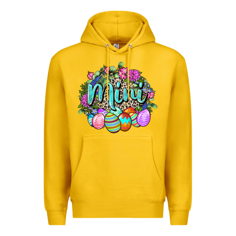 Easter Mini Happy Easter Day Premium Hoodie by CowGirlArtShop | Teevron