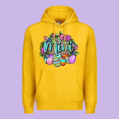 Easter Mini Happy Easter Day Premium Hoodie Designed By Cowgirlartshop