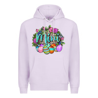 Lilac Easter Mini Happy Easter Day Premium Hoodie - CowGirlArtShop