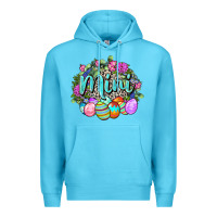 Ocean Blue Easter Mini Happy Easter Day Premium Hoodie - CowGirlArtShop