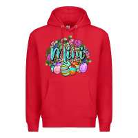 Red Easter Mini Happy Easter Day Premium Hoodie - CowGirlArtShop