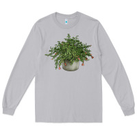Moon Dust Dwarf Pomegranate Tree Illustrations Long Sleeve Tee - LillyAllenDesigns
