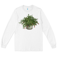 White Dwarf Pomegranate Tree Illustrations Long Sleeve Tee - LillyAllenDesigns