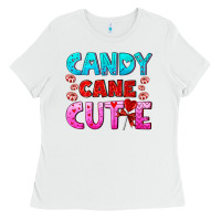 White candy cane cutie Ladies Tee - AdoDesignShop
