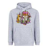 Charolais Mardi Gras Heavyweight Hoodie | Teevron