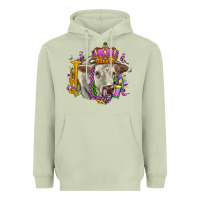 Matcha charolais mardi gras Heavyweight Hoodie - OliviaCreatesArt