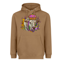 Toasted Coconut charolais mardi gras Heavyweight Hoodie - OliviaCreatesArt